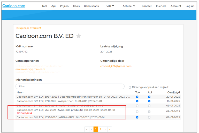Inlenersdetailpagina